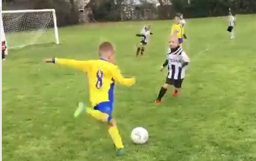 子供のサッカー